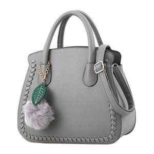 Elegant Pu Leather Handbag Shoulder Bag Durable Ladies Bag Purse Tote